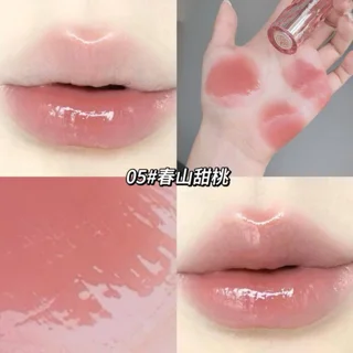 رنگ ۵ رژلب مایع سنگی شیشه ای Gege bear