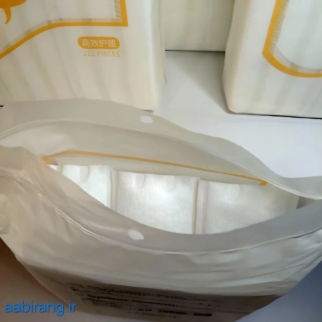پدآرایش پاک کن چهارگوش ۲۲۲عددی