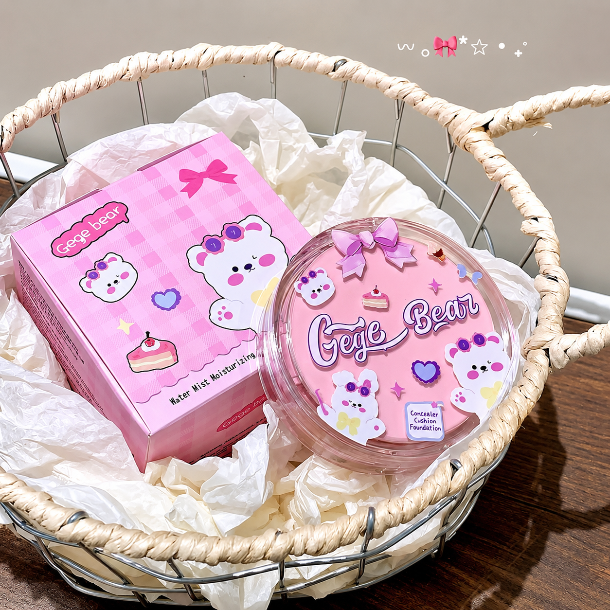 کوشن خرسی خرگوشی زاپاس دار gege bear