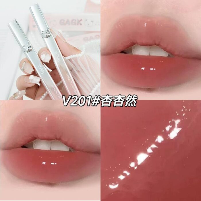 رژلب مایع نقره ای خرسی gagk