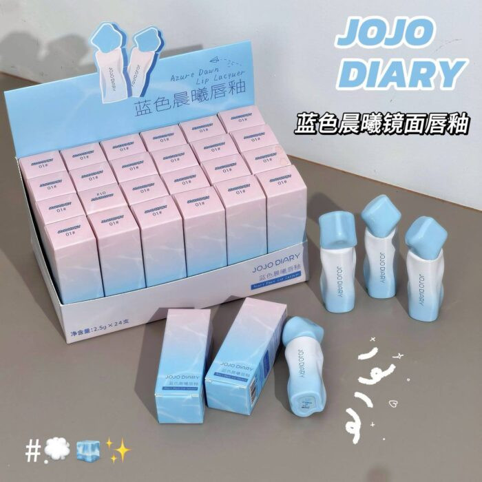 رژلب مایع سنگی آبی jojo diary