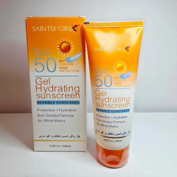کرم ضدآفتابspf50 آبرسانsaintly girl