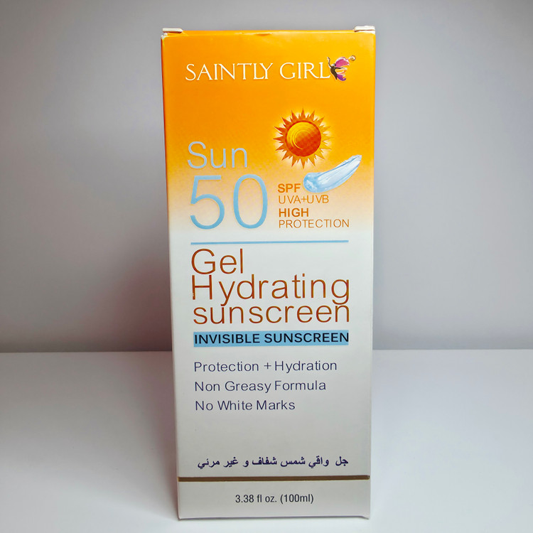 کرم ضدآفتابspf50 آبرسانsaintly girl