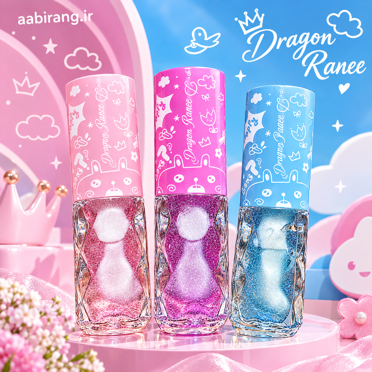 بالم لب مایع  کریستالی  dragon ranee