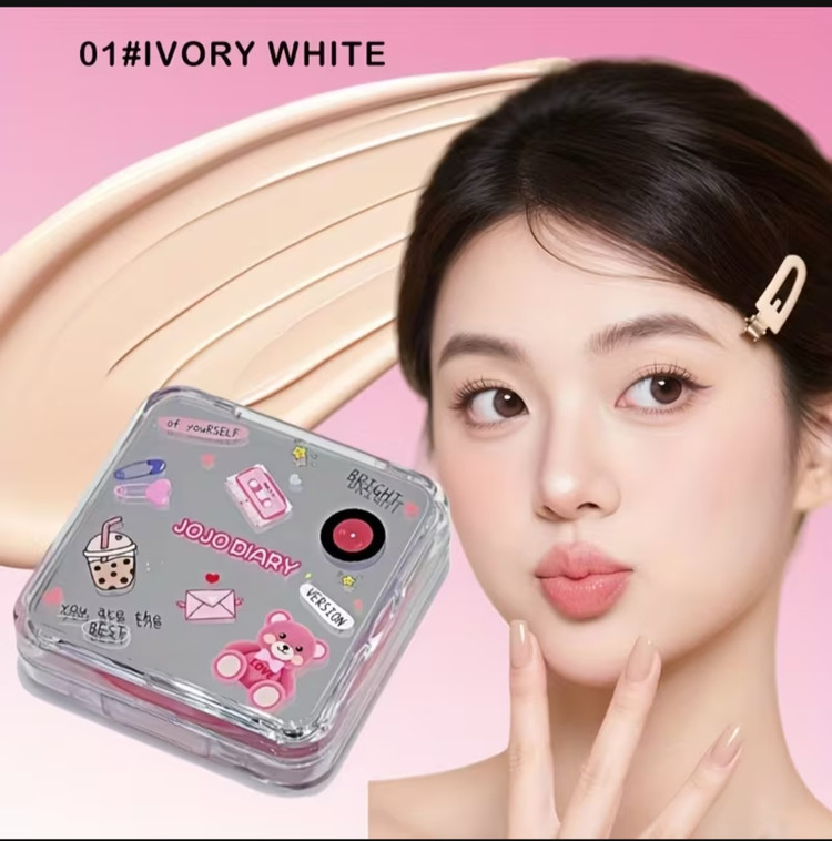 کوشن آینه ای استیکری خرسی jojo diary
