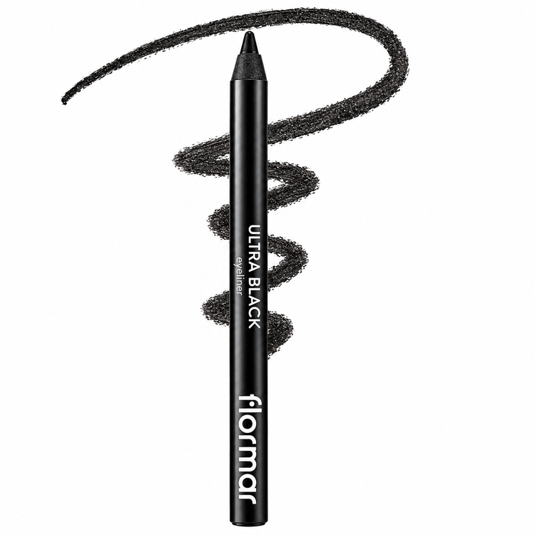 مداد چشم شمعی مشکی flormar