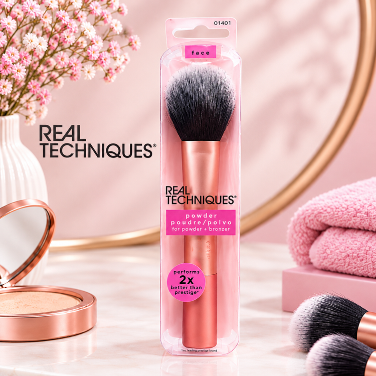 برس آرایشی پرتراکم real techniques