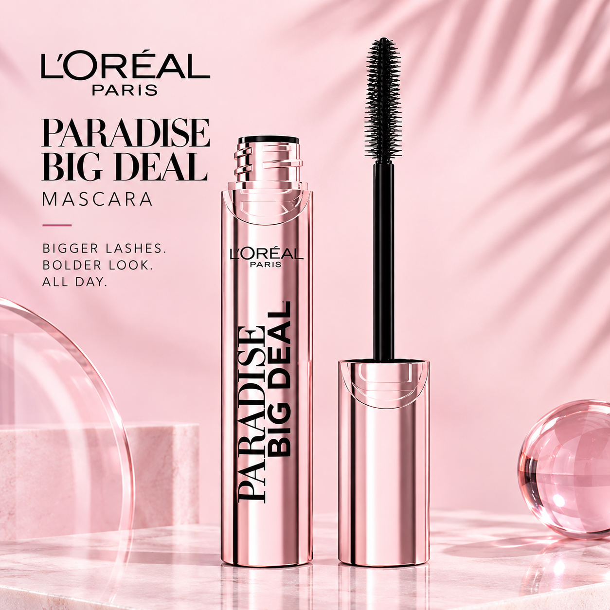 ریمل حجم دهنده و بلندکننده l.paradise