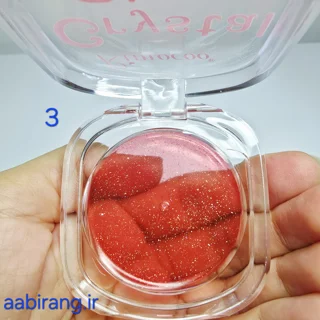 رژگونه حرارتی کریستالی Rimocoo