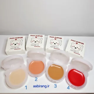 رژگونه چند کاره خرسی qibest