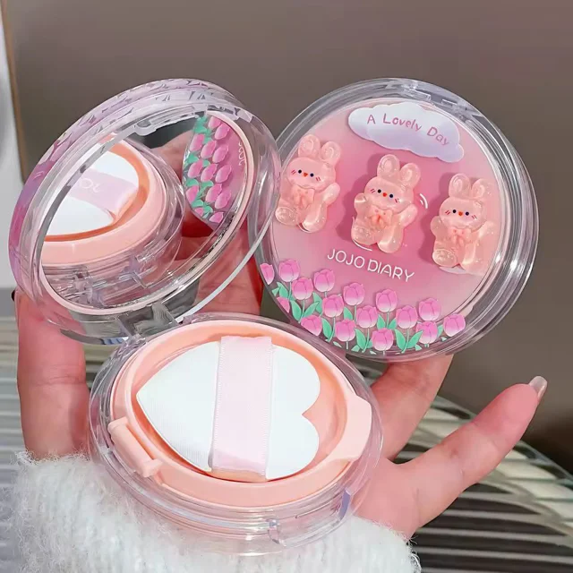 کوشن خرگوش صورتی برجسته  jojo diary